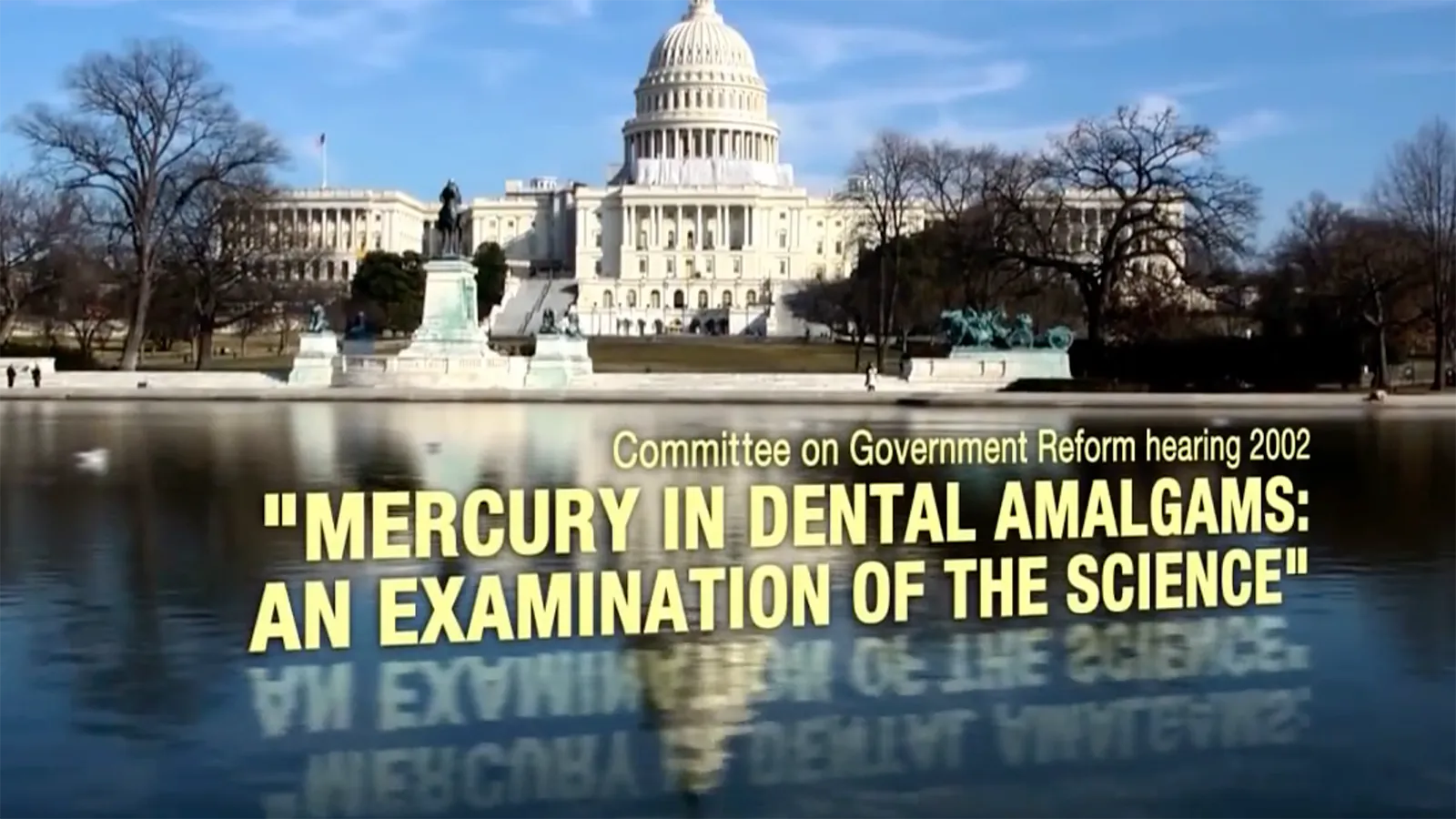 A thumbnail about the mercury used in dentistry.