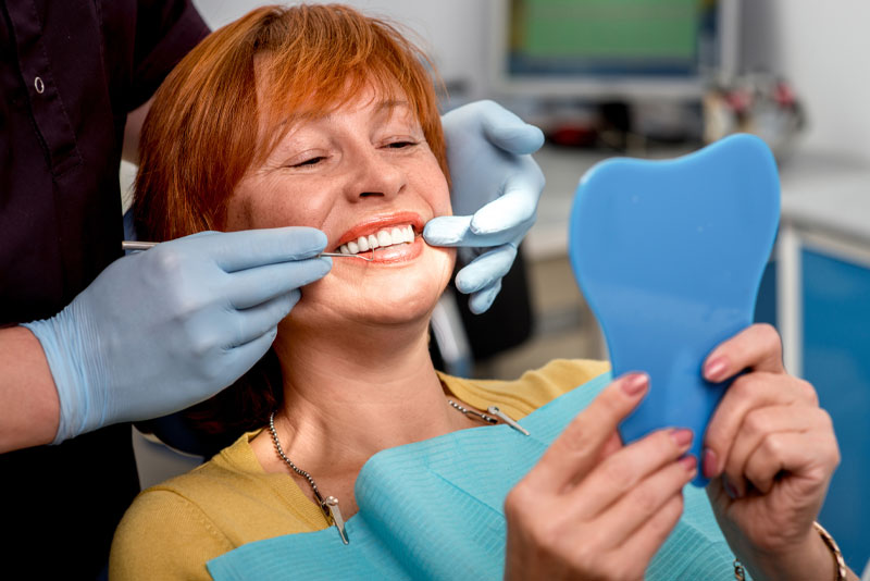 dental implants patient.